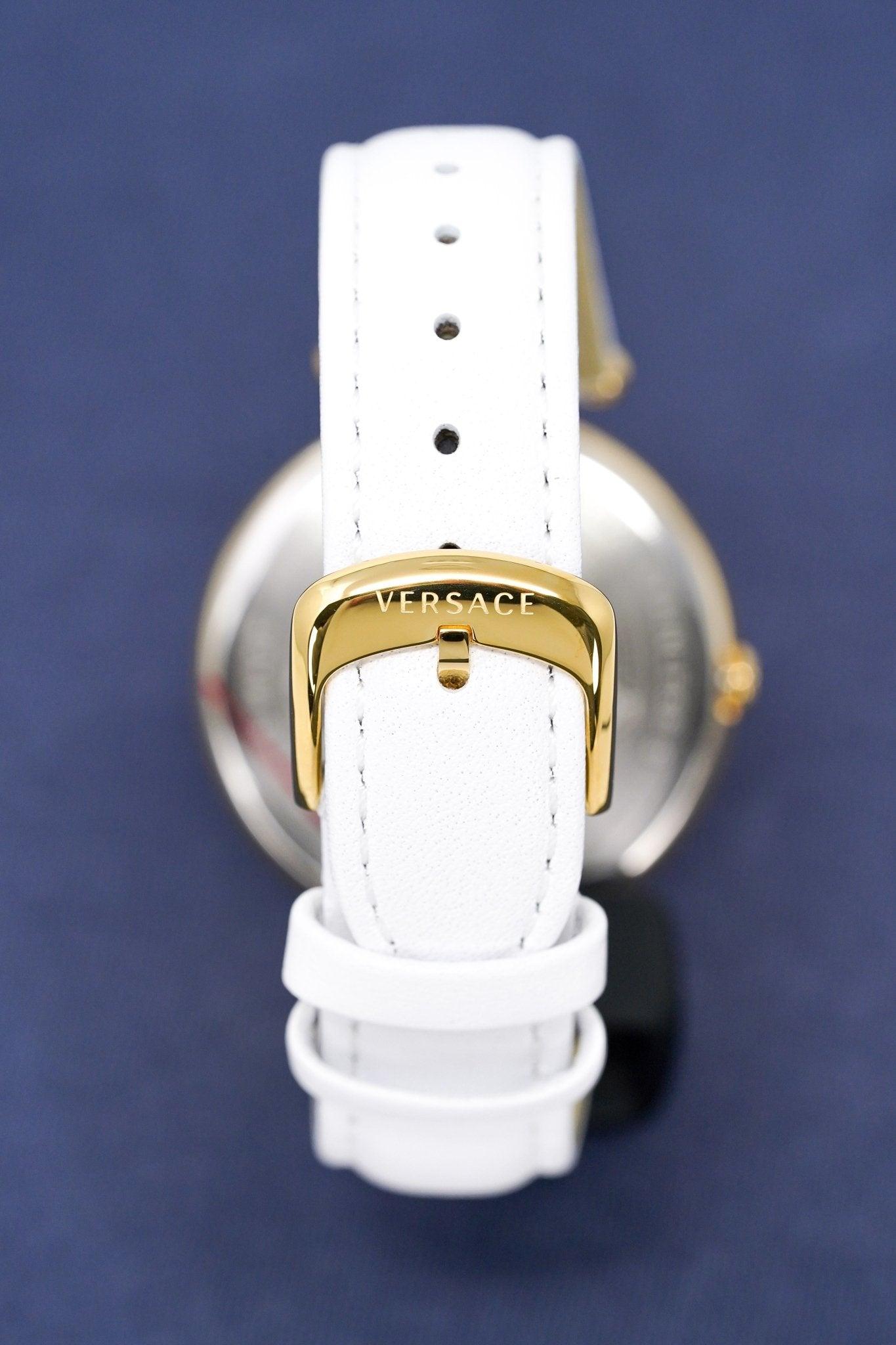 Versace Ladies Watch Palazzo Empire 39mm White Gold VECO02022