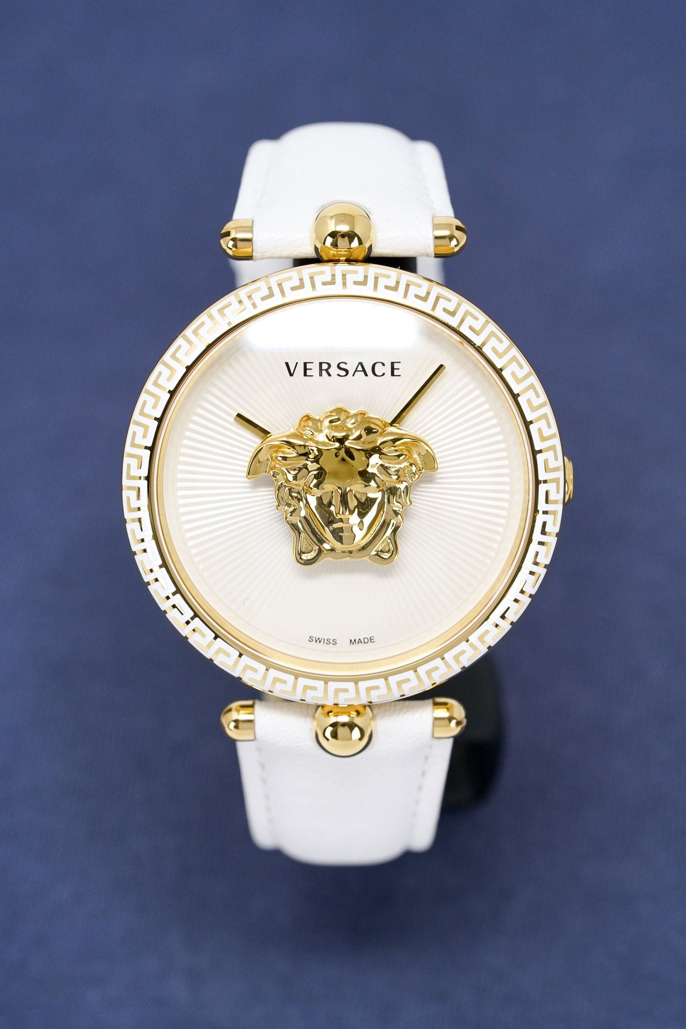 Versace Ladies Watch Palazzo Empire 39mm White Gold VECO02022