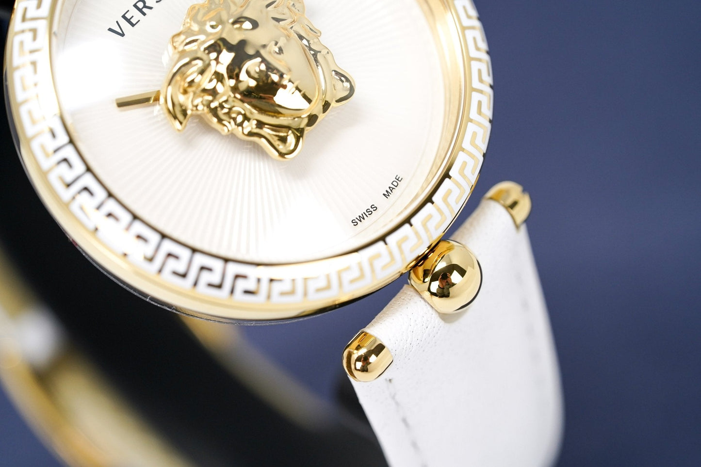 Versace Ladies Watch Palazzo Empire 39mm White Gold VECO02022
