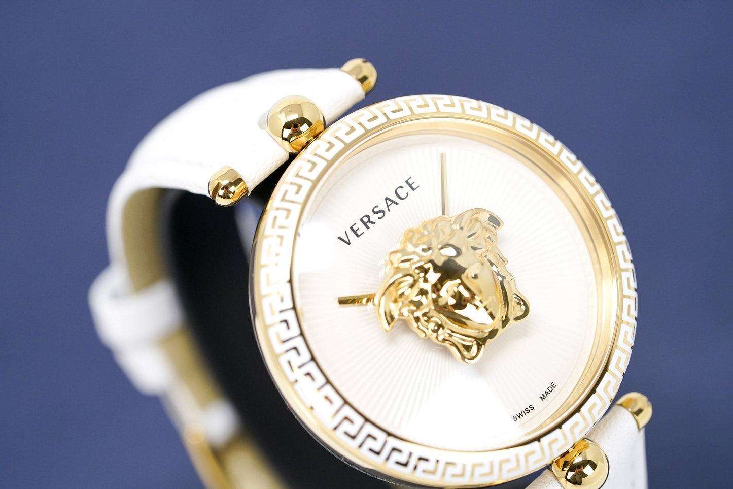 Versace Ladies Watch Palazzo Empire 39mm White Gold VECO02022