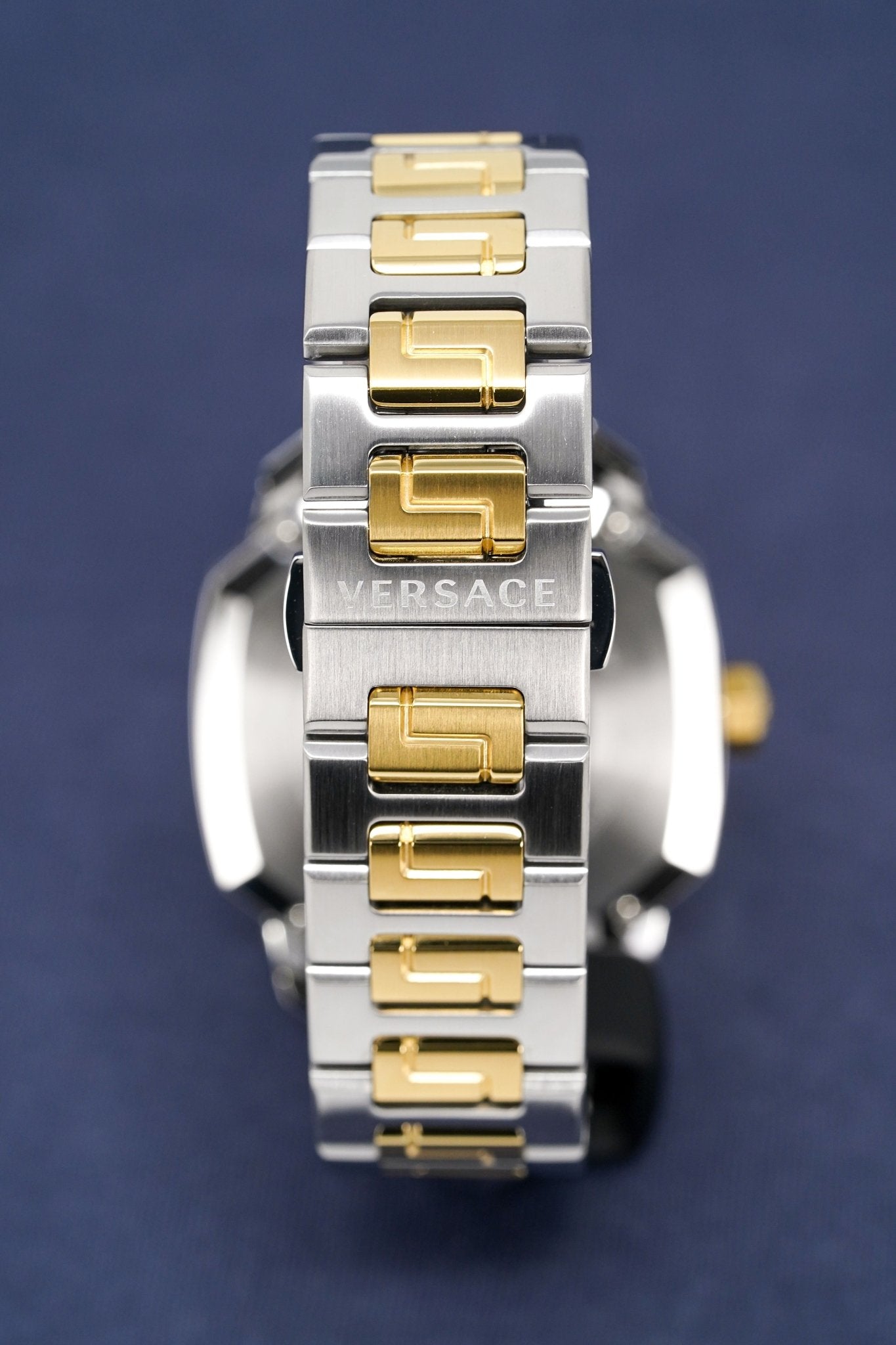 Versace Men's Watch Dylos Automatic  Blue Two-Tone VEAG00222