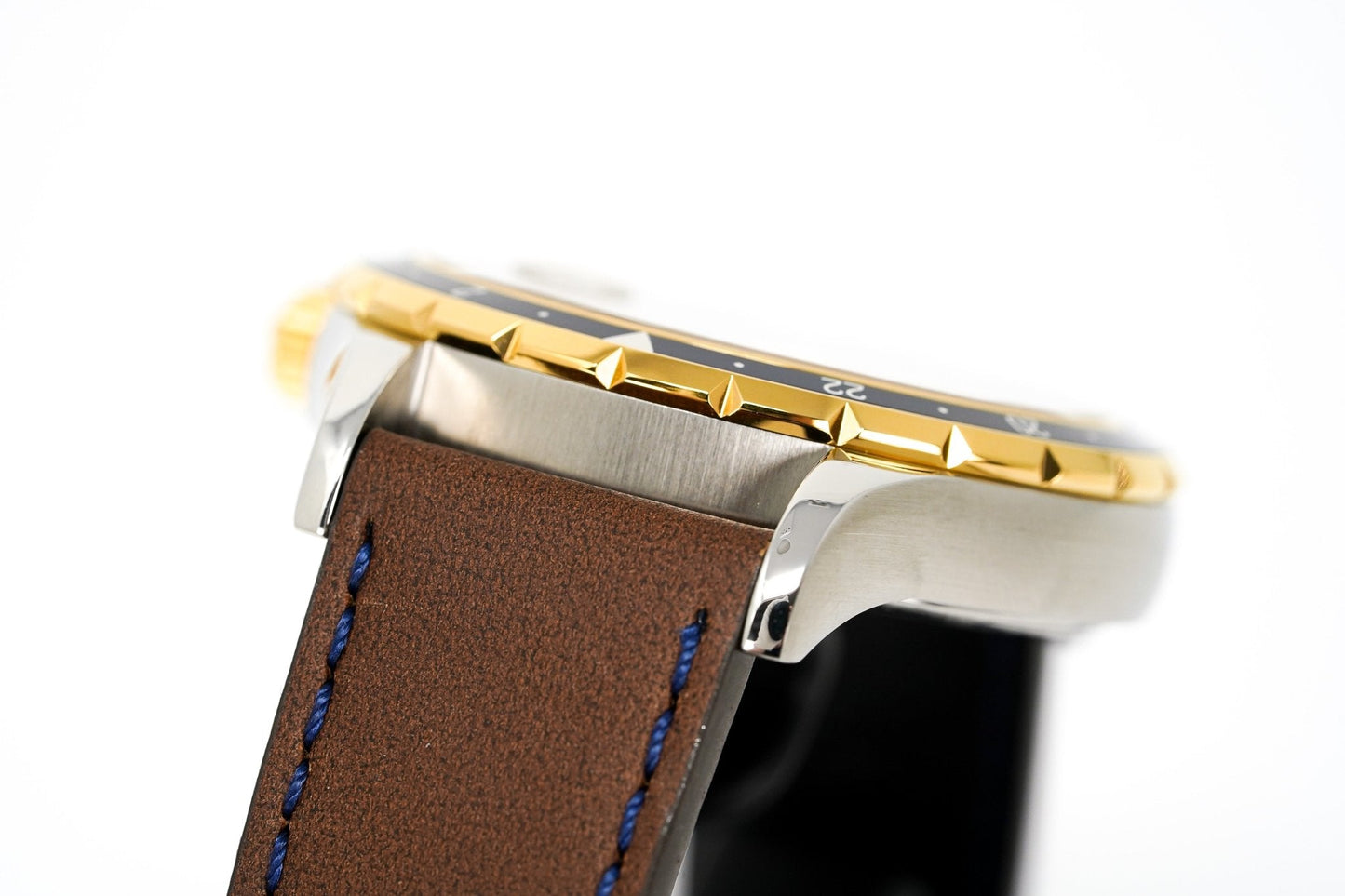 Versace Men's Watch Hellenyium GMT Blue Leather V11080017