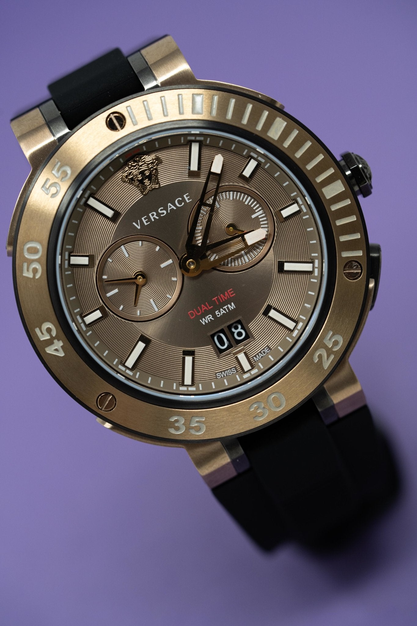 Versace Watch V-Extreme GMT Bronze VECN00319