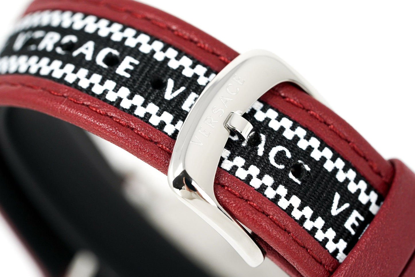 Versace Men's Watch V-Circle Silver Black VE5A01421