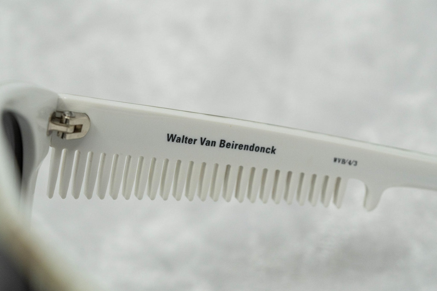 Walter Van Beirendonck Men's Sunglasses Grey WVB4C3SUN