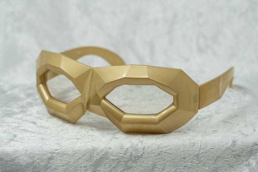 Walter Van Beirendonck Sunglasses Special Gold and Transparent WVB2C5SUN