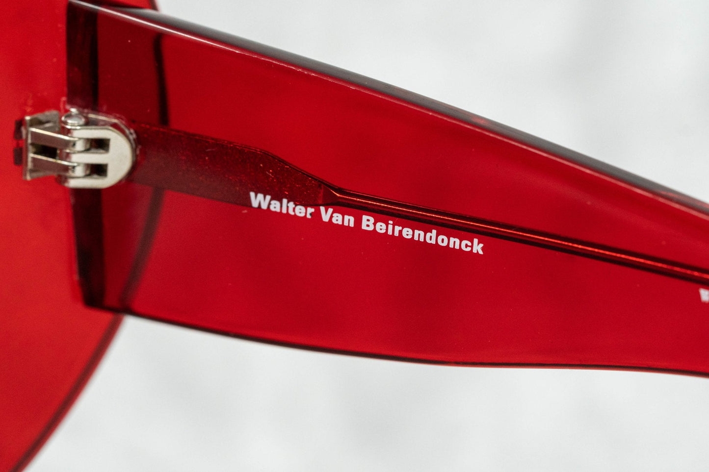 Walter Van Beirendonck Sunglasses Special Red WVB3C6SUN