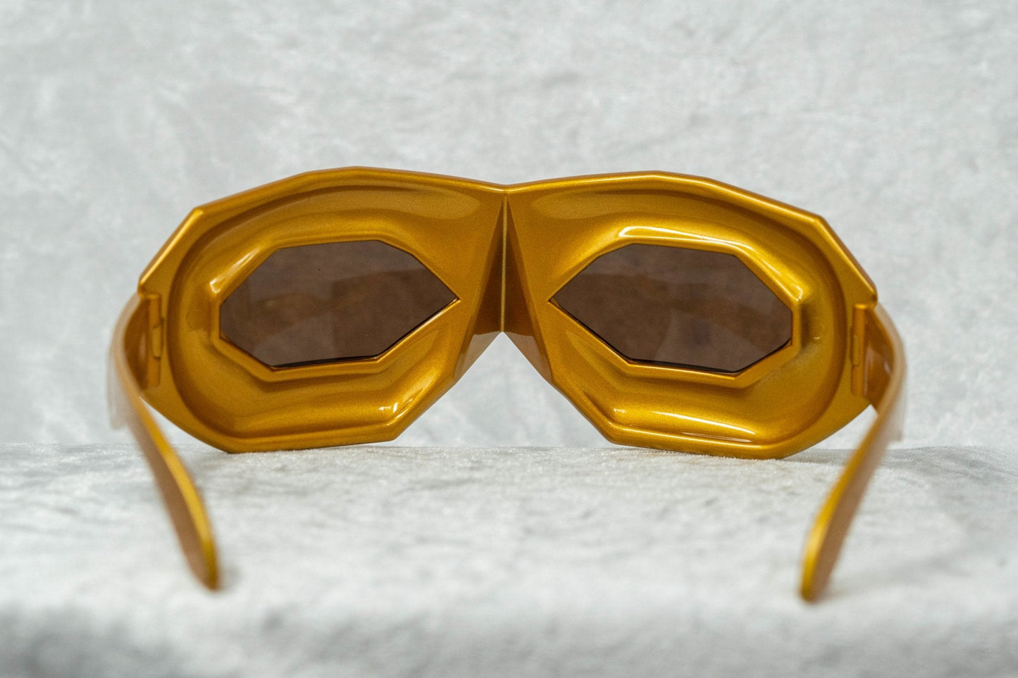 Walter Van Beirendonck Sunglasses Special Shiny Gold and Brown WVB2C10SUN