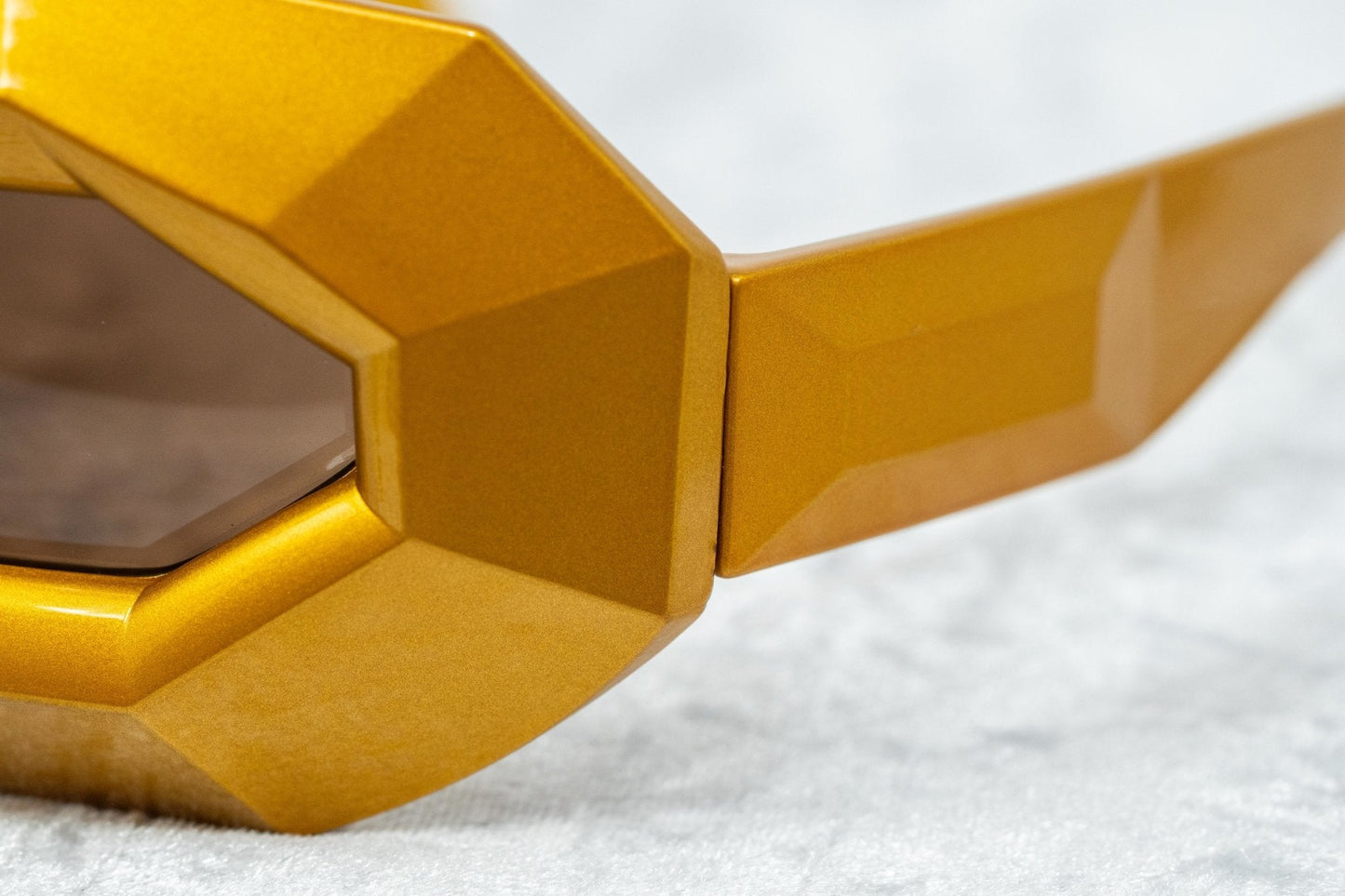 Walter Van Beirendonck Sunglasses Special Shiny Gold and Brown WVB2C10SUN