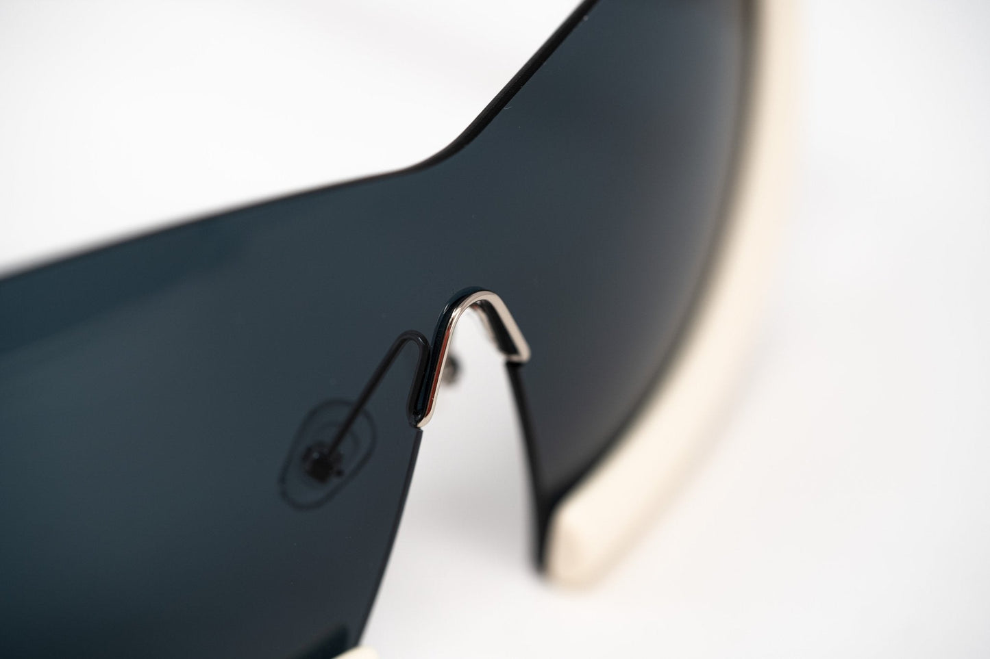 Walter Van Beirendonck Sunglasses Special Shield Clear and Grey WVB6C2SUN