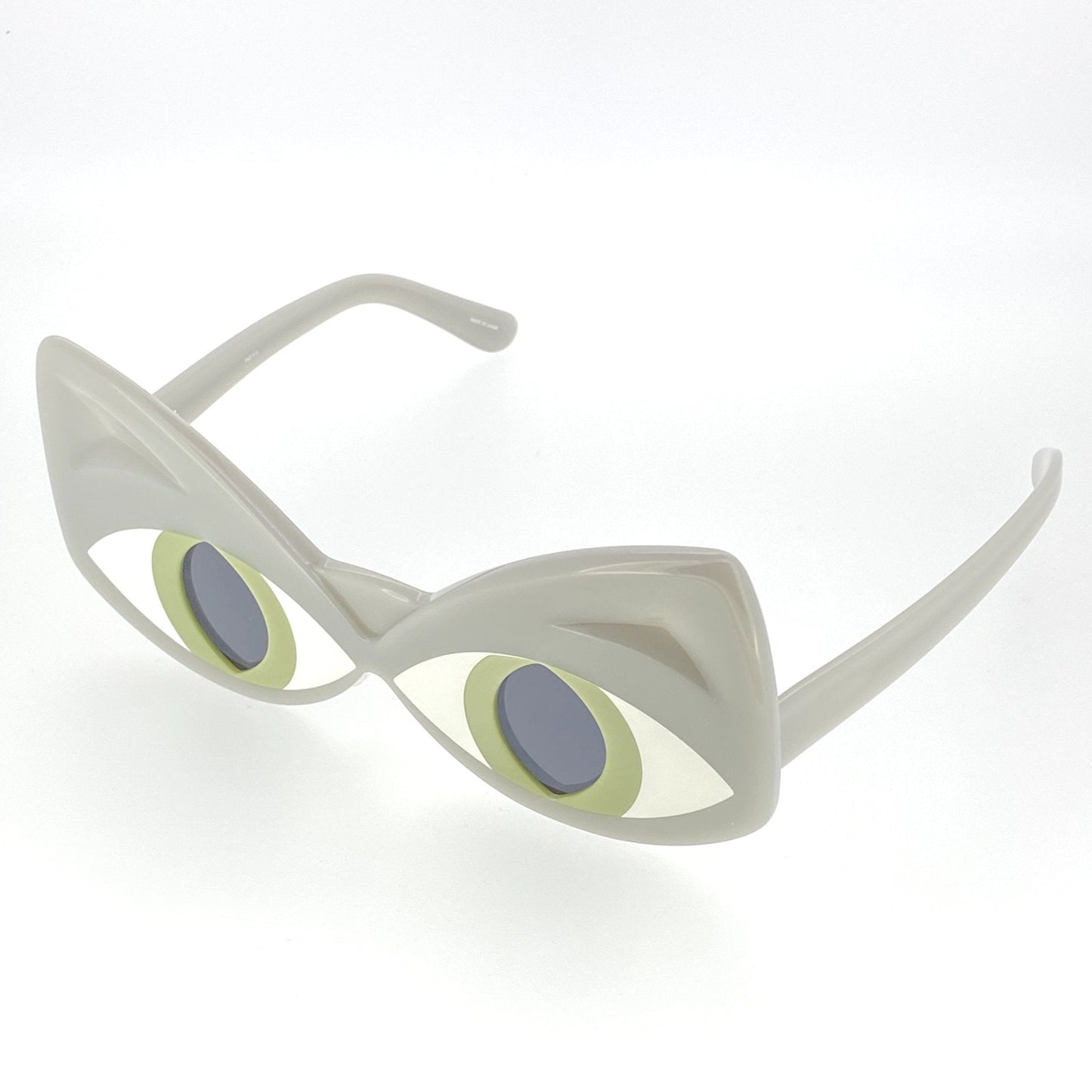 Yaz Bukey Sunglasses Cat Eyes Grey