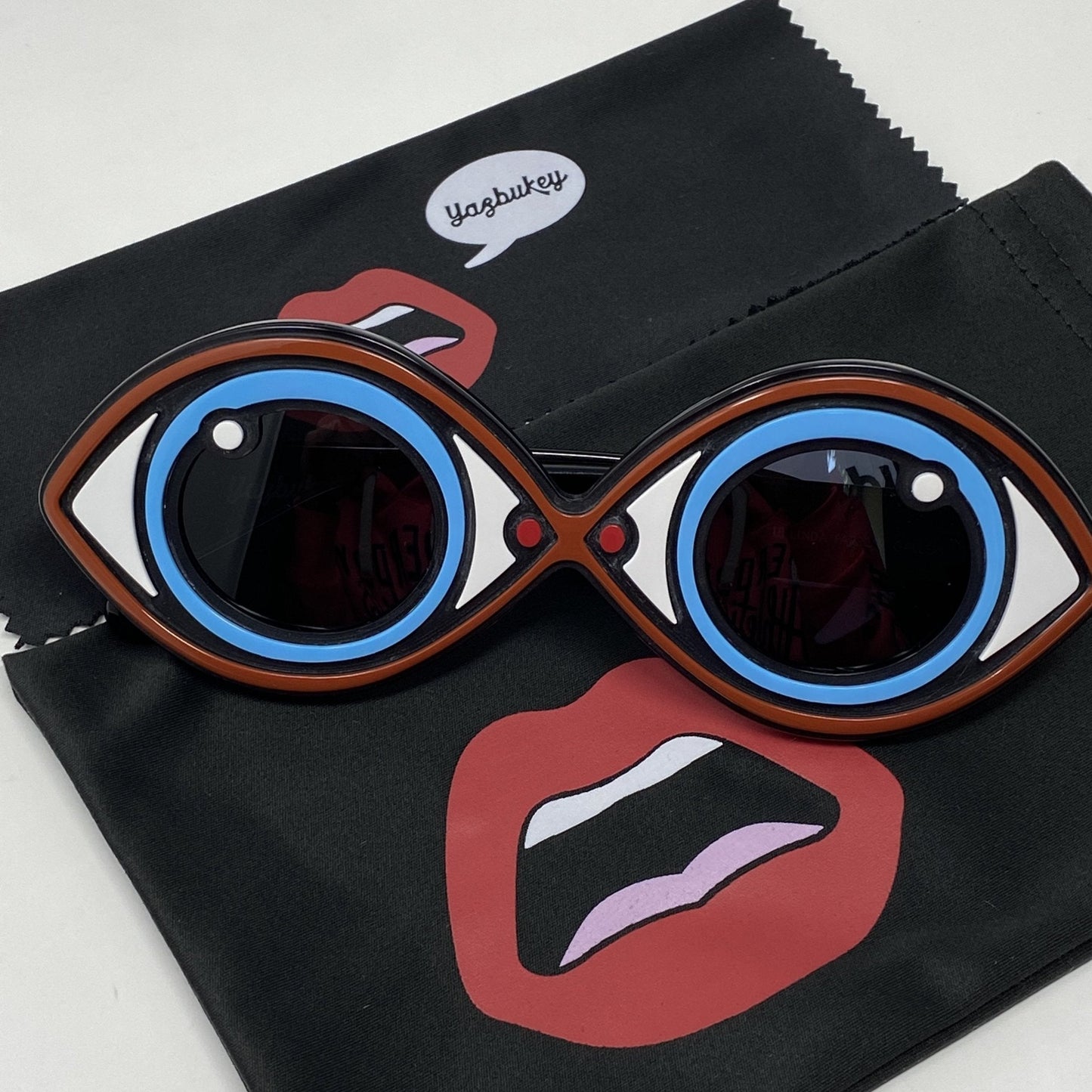 Yaz Bukey Ladies Sunglasses Eye Spy Blue and Grey YAZ2C1SUN