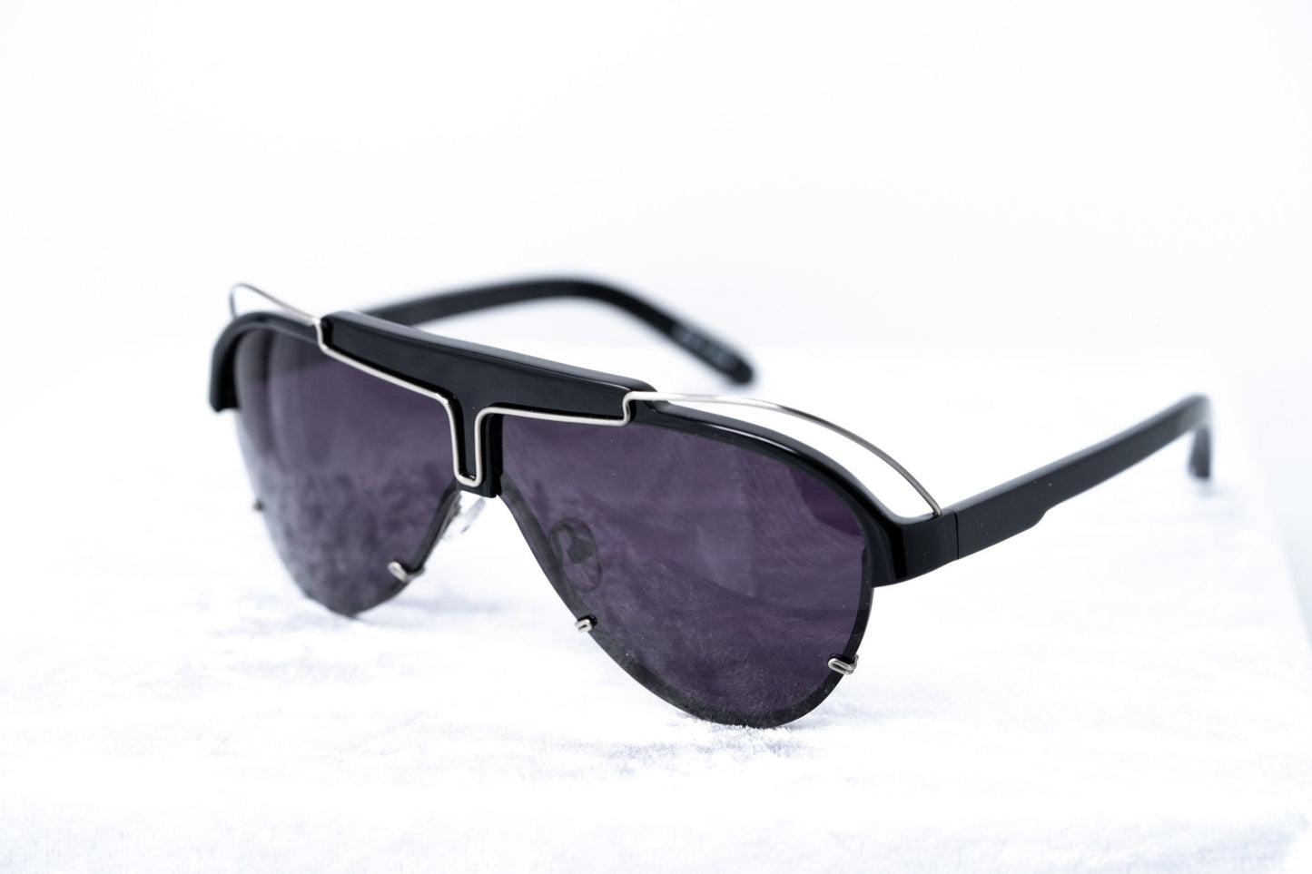 Yohji Yamamoto Sunglasses Silver and Purple