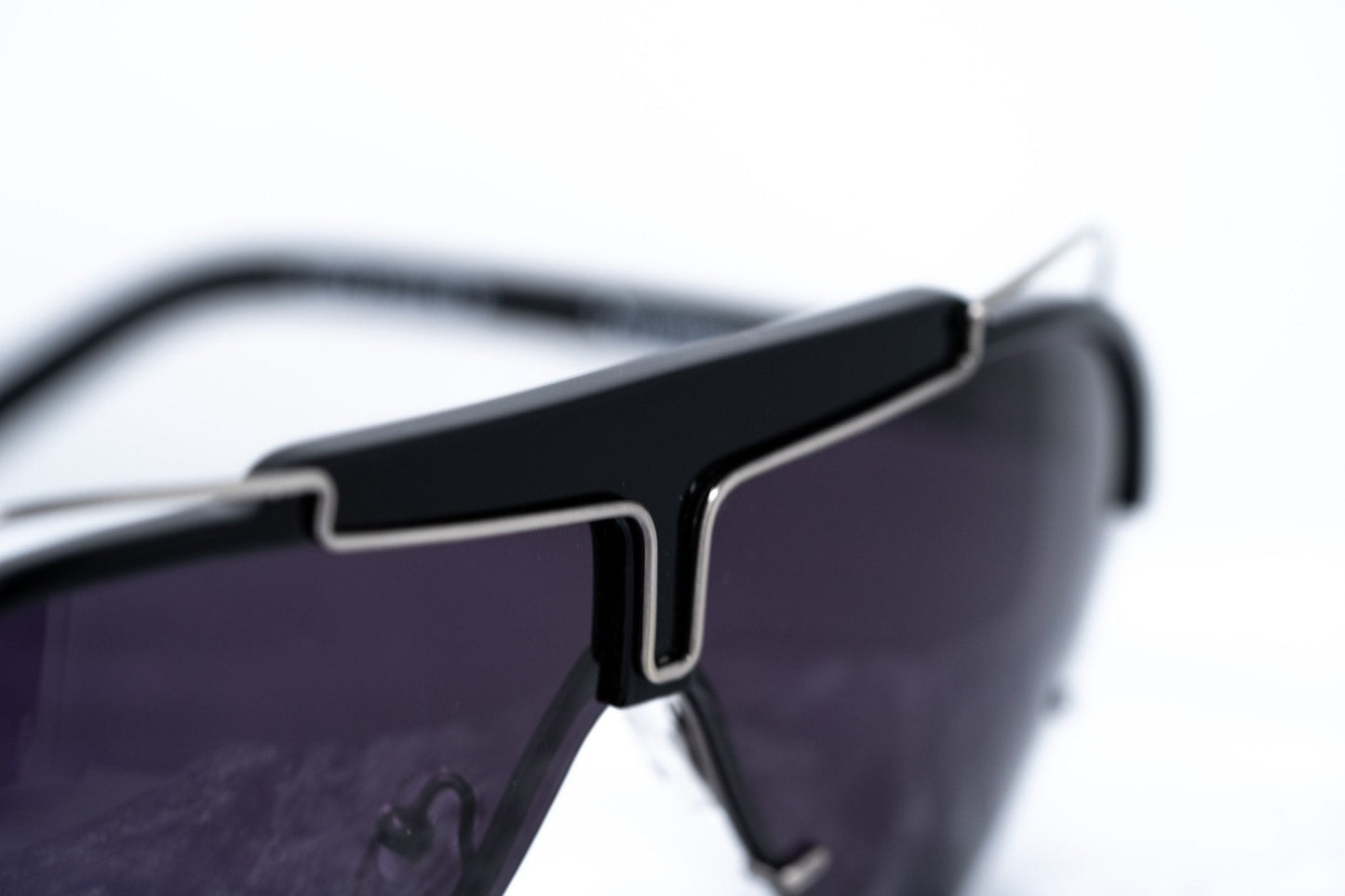 Yohji Yamamoto Sunglasses Silver and Purple