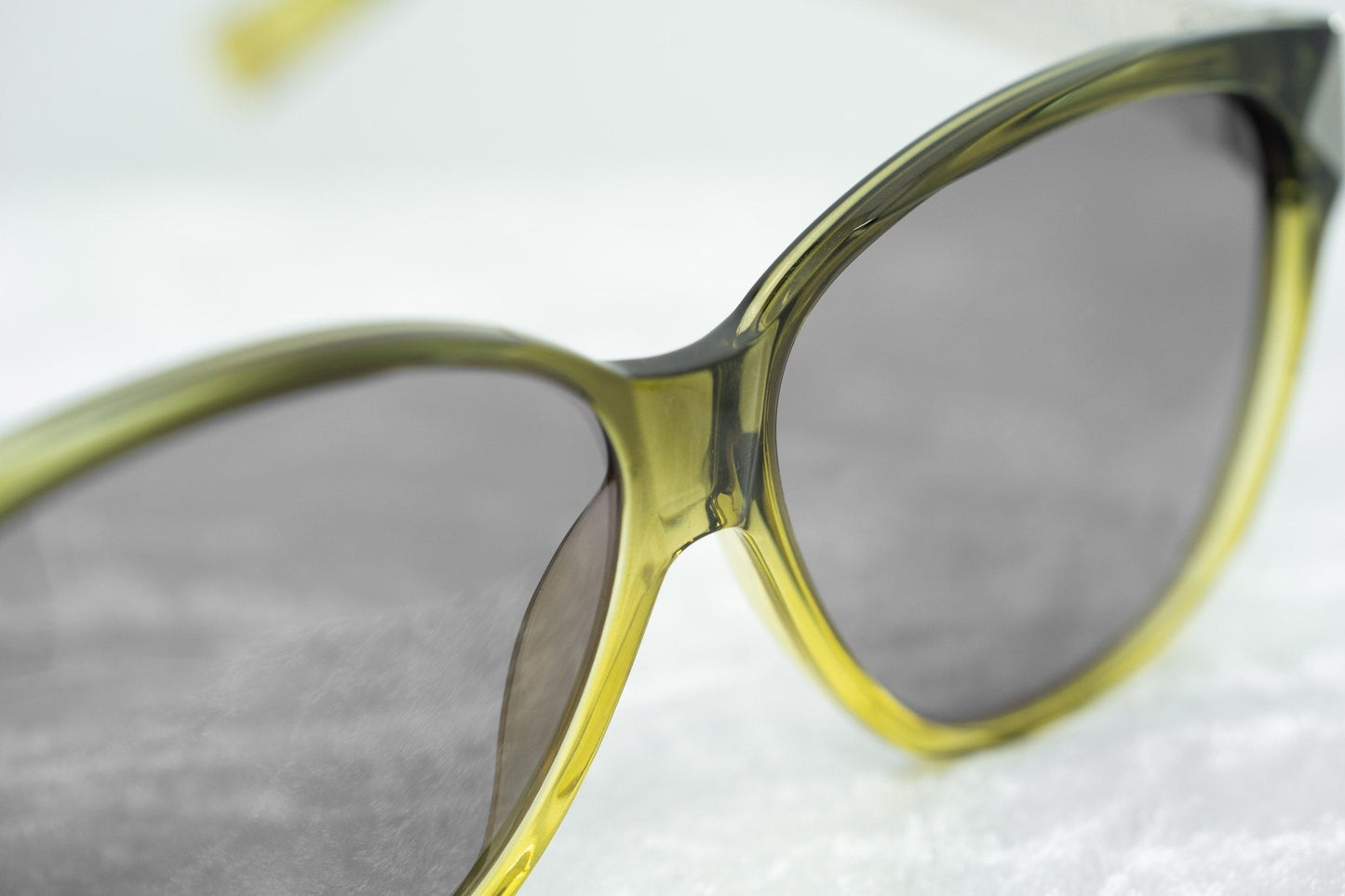 Yohji Yamamoto Sunglasses Rectangular Green and Grey