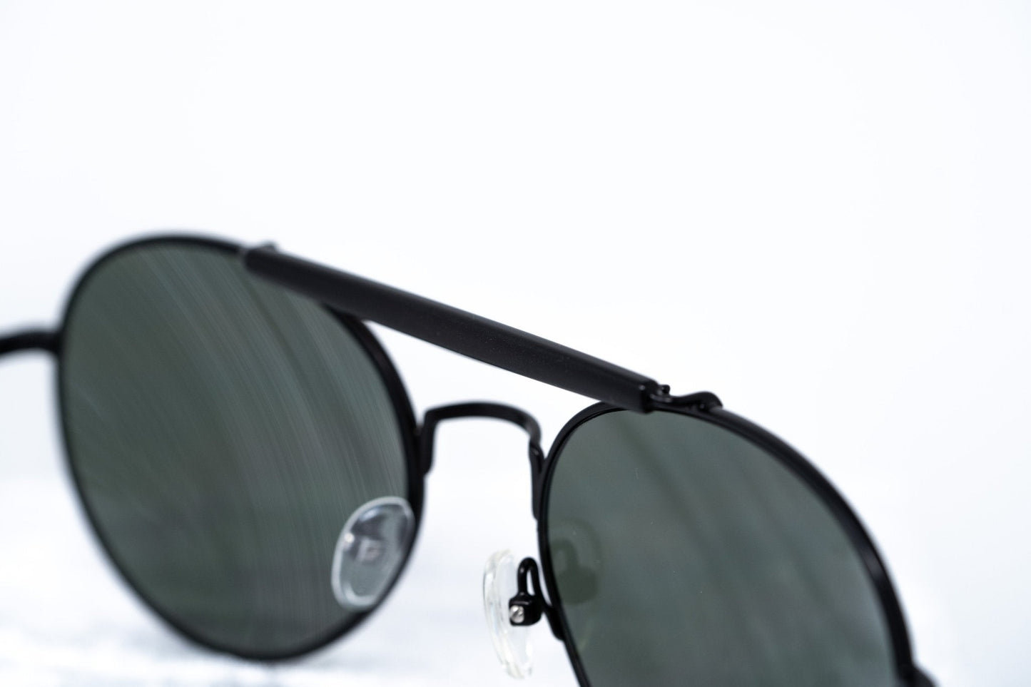 Yohji Yamamoto Sunglasses Round Black and Grey YY12RIDERC3SUN