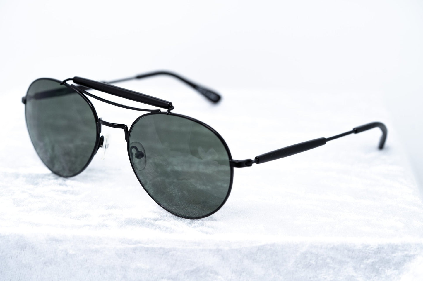 Yohji Yamamoto Sunglasses Round Black and Grey YY12RIDERC3SUN