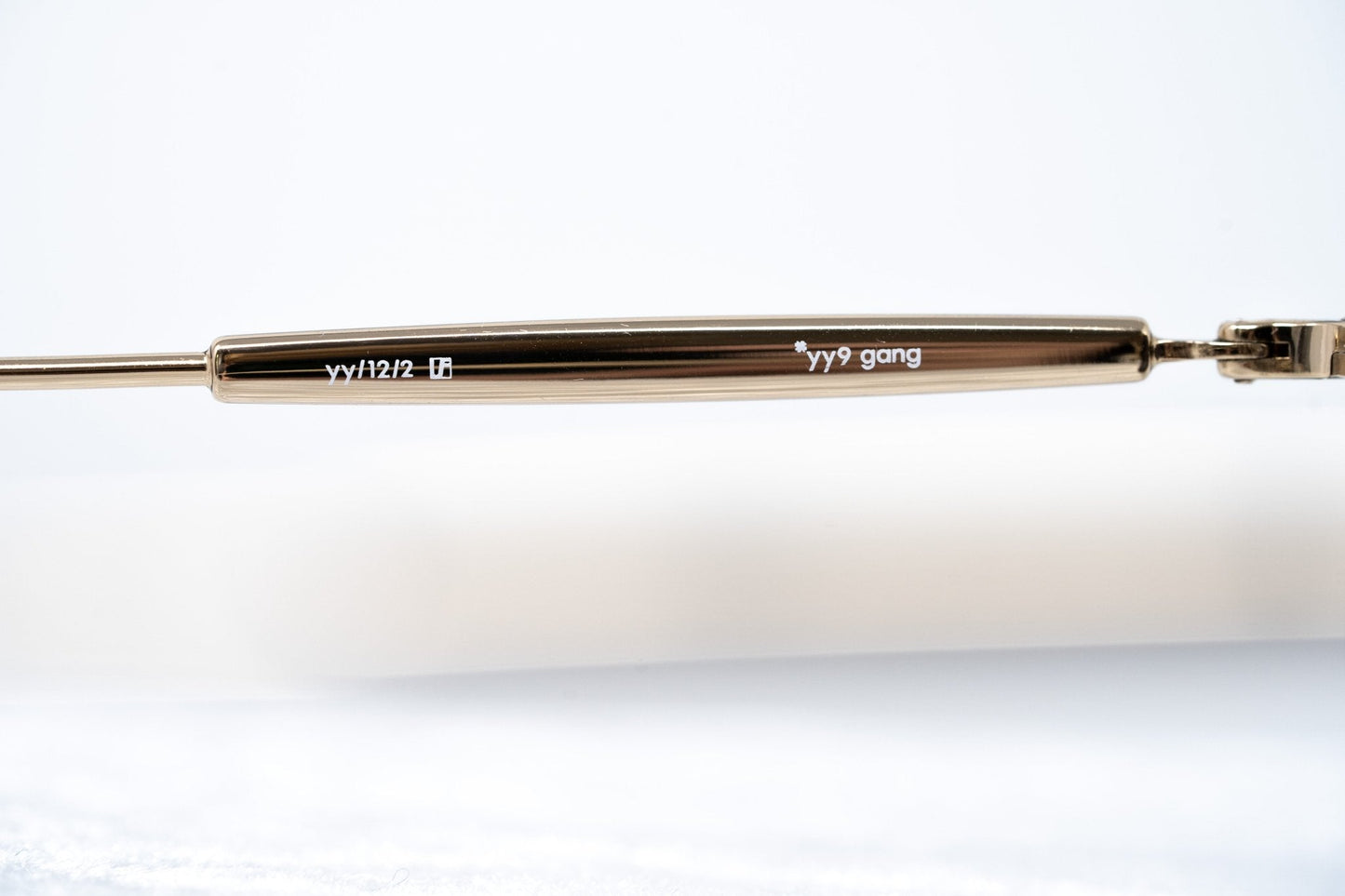 Yohji Yamamoto Sunglasses Round Gold and Grey YY12RIDERC2SUN