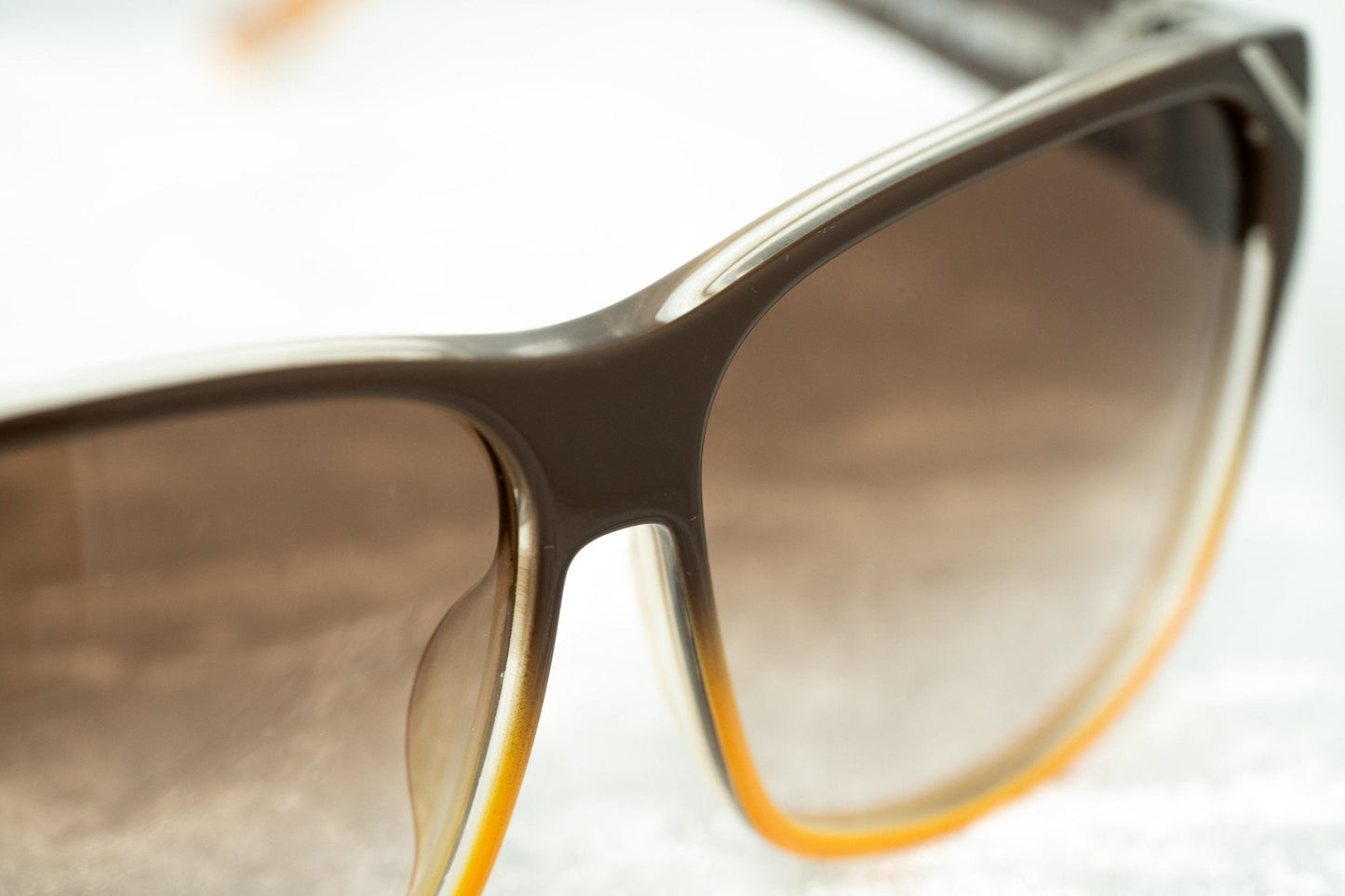 Yohji Yamamoto Sunglasses Square Brown