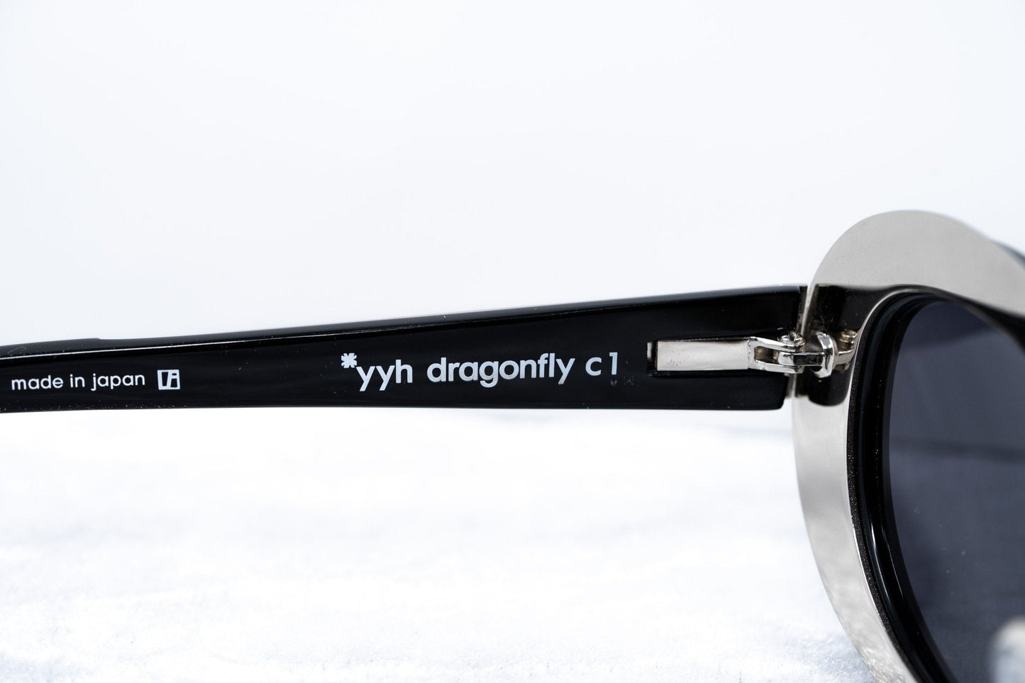 Yohji Yamamoto Ladies Sunglasses Cat Eye Black and Grey